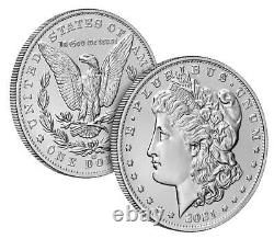 PreSale Morgan 2021 CC $1 Silver Dollar Carson City Mint Mark +BOX & COA