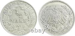 Probeprägung Unusual Rare Silberprobe 1/2 Mark 1919 Without Mint Mark