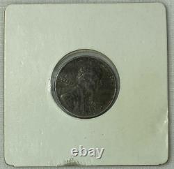 RARE 1943 Silver Steel Lincoln Wheat Penny No Mint Mark Magnetic L@@K