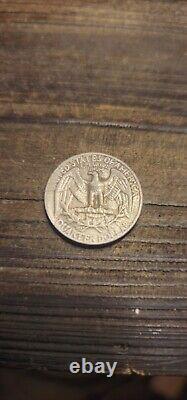 RARE 1965 Silver quarter no mint mark error #6