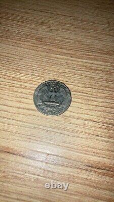 RARE 1968 Quarter Coin 25 Cent No Mint Mark