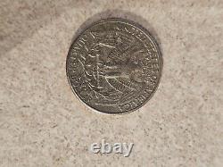 Rare 1980 Quarter Dollar D Filled Mint Mark Error Coin Great Shape