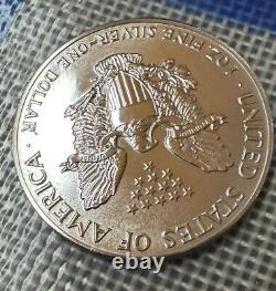 Rare 1986 No Mint Mark 1$ Walking Liberty Bullion Coin
