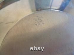 Sterling Silver 925 Lot 2 Plates and Box. All marked. 766 grams