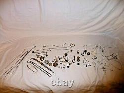 Sterling Silver Jewelry Lot ALL MARKED MOSTLY GOOD Rings Bracelets 267.2 grams