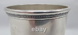 Sterling Silver Mint Julep Cup by Mark J. Scearce LBJ Presidential Stamp NO MONO
