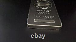 Sunshine Mint 10oz silver bar (mint mark SI). 999 Fine