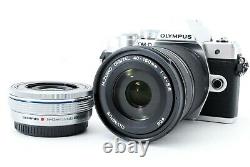 Top Mint Olympus OM-D E-M10 Mark III Digital Camera with40-150+14-42 Lens Kit