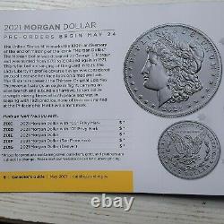 US Mint 2021 Morgan Silver Dollar with CC Privy Mark PRE-SALE! Confirmed Order