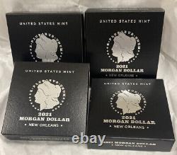 US Mint 2021 Morgan Silver Dollar withO Privy Mark 21XD In Hand Ready To Ship