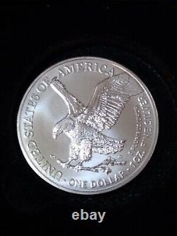 US Mint American Eagle 2021 One Ounce Silver Proof Coin Westpoint Mint Mark