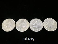 Vintage 1 oz Silver A-Mark Liberty Bell Round lot of 4
