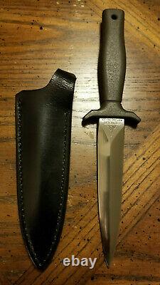 Vintage Gerber Mark I Combat Knife Mint/Unused Green Armorhide/Black Sheath