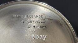 Vintage Mark J Scearce Sterling Silver Mint Julep Cup Gerald Ford, GRF